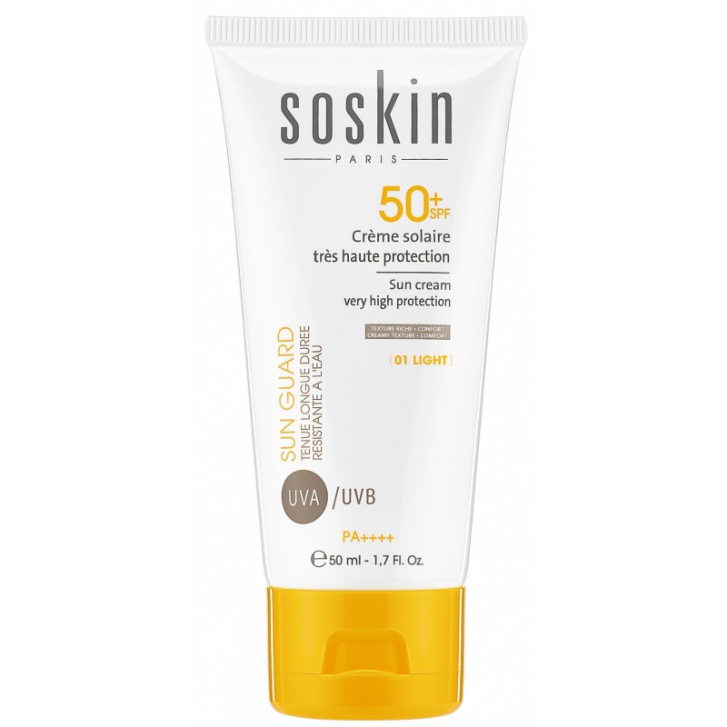 SOSKIN CREME SPF50 01 LIGHT